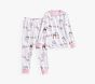 Blush Heritage Santa Organic Cotton Pajama Set