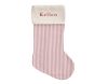Ticking Stripe Christmas Stocking Collection