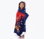 World Map Kid Beach Hooded Towel UPF 50+
