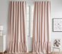 Belgian Linen Ruffle Blackout Curtain