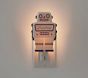 Ceramic Robot Night Light (3")
