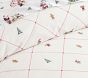 Embroidered Holiday Duvet Cover &amp; Shams