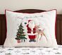 Holly Jolly Santa Quilt &amp; Shams