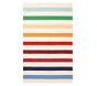 Rainbow Rugby Stripe Rug