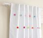 Bright Pom-Pom Cotton Blackout Curtain