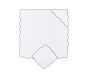 Organic Scallop Baby Hooded Towel &amp; Washcloth Set