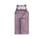 Owl Faux Fur Baby Hooded Towel