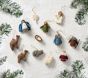Felted Nativity Scene Ornaments, Set of 12