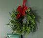 Mini Cedar Ribbon Wreaths, Set of 3