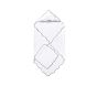 Organic Scallop Baby Hooded Towel &amp; Washcloth Set