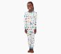 Scandi Starburst Organic Cotton Kid Pajama Set