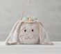 Open Box: Long-Eared Bunny Easter Bucket - Taupe