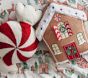 Gingerbread House &amp; Peppermint Candy Pillow Set