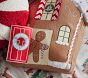 Gingerbread House &amp; Peppermint Candy Pillow Set