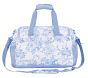 LoveShackFancy Blue Damask Floral Mackenzie Sports Duffle