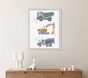 Minted® Tons of Trucks Wall Art by Alice Nelen