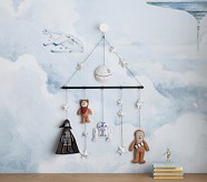 Taie D'oreiller Pottery Barn Star Wars - Bleu Rayé, Coton, 26x20 Pouces, Enfant
