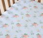 Hill House Home Floral Organic Crib Fitted Sheet