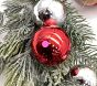Open Box: Teddy Bear Light-Up Christmas Demi Wreath (30" Diam)