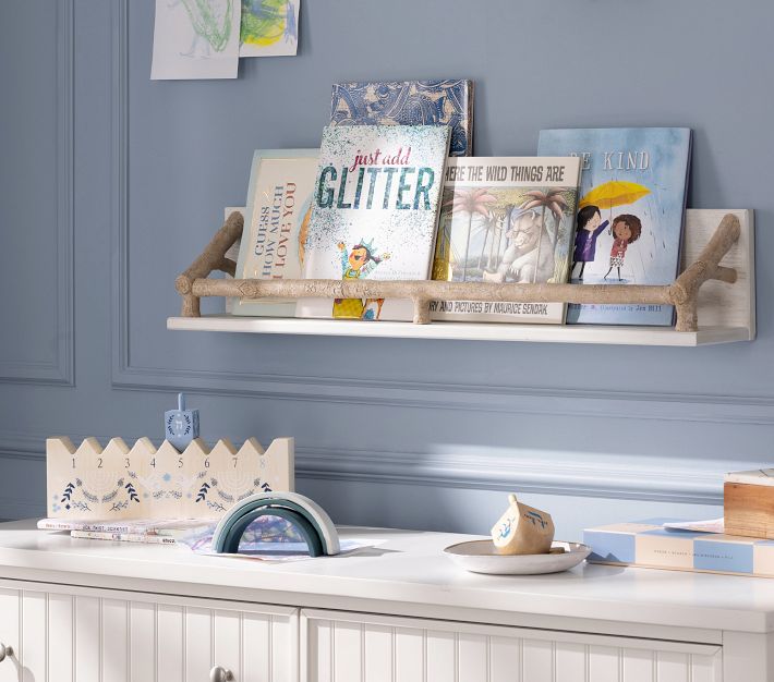 Birch Book Rack (36