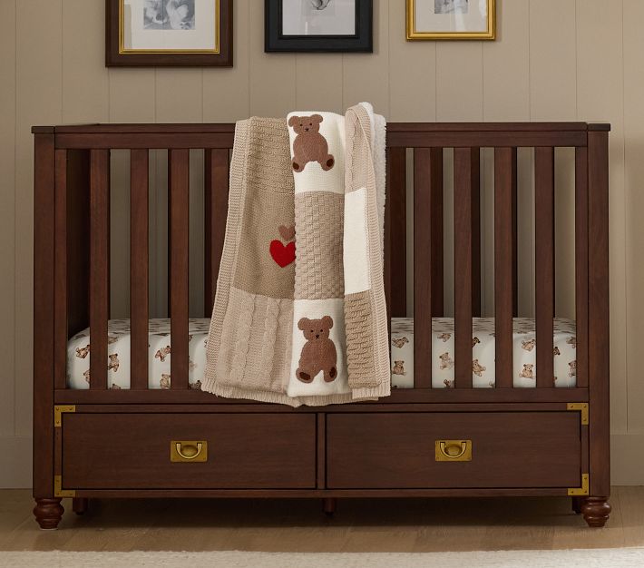 Teddy Bear Baby Bedding Set | Pottery Barn Kids
