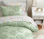 Textured Daisy Jacquard Duvet Cover &amp; Shams