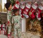Candy Cane Village Organic Cotton Kid Pajama Set