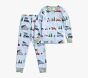 Christmas Cars Organic Cotton Kid Pajama Set