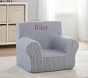 Kids Anywhere Chair®, Navy Oxford Stripe Slipcover Only