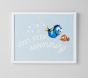 Disney and Pixar <em>Finding Nemo</em> Just Keep Swimming Wall Art