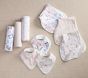 Wildflower Butterfly Organic Muslin Bib, Burp and Swaddle Set
