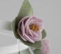Felted Lavender Roses Musical Crib Mobile