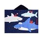 Sharks Baby Beach Hooded Towel