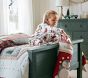 Heritage Santa Flannel Kid Pajama Set