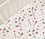 Rifle Paper Co. Christmas Cookies Organic Crib Fitted Sheet