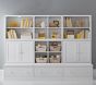 Cameron 3 x 3 Mixed Shelves Wall Storage System with Cabinets