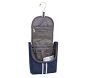 Navy Trim Solid Mackenzie Toiletry Bag