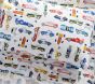 Remy Race Car Glow-In-The-Dark Toddler Bed Sheet Set
