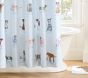 Salty Dog &amp; Cat Shower Curtain