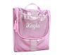 Mackenzie Metallic Pink Toiletry Bag
