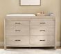 Aptos 6-Drawer Dresser &amp; Topper Set (56w x 19d")