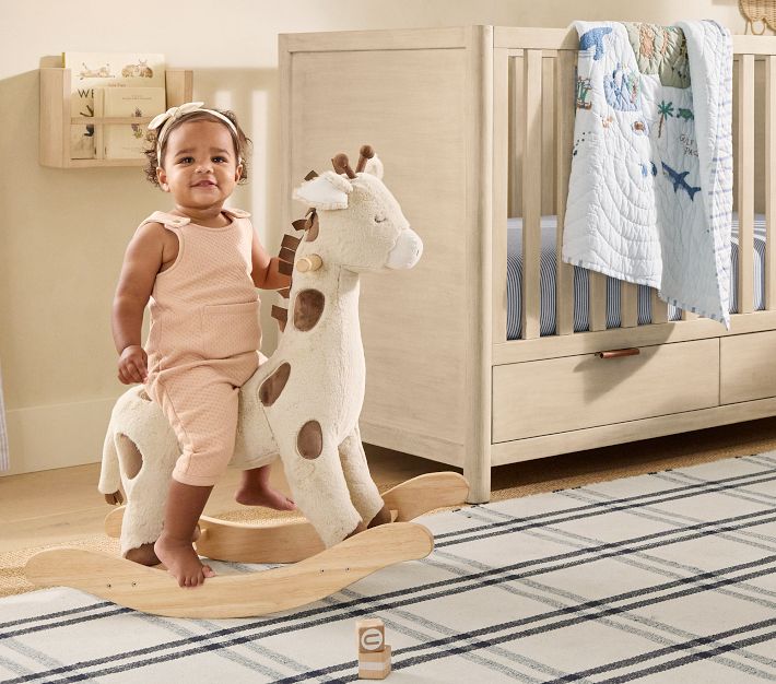 Giraffe Nursery Rocker | Animal Rocker | Pottery Barn Kids
