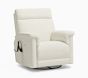Open Box: Dream Deluxe Swivel Glider Power Recliner with Heat and Massage - Performance Recycled Boucle Oatmeal