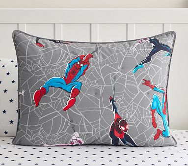 Spiderman Glow-in-the-Dark Standard Sham