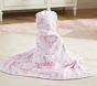LoveShackFancy Floral Hearts Baby Hooded Towel