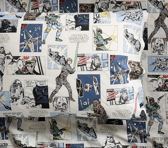 Draps et taies d'oreiller: Taille - Double; Marque - Star Wars