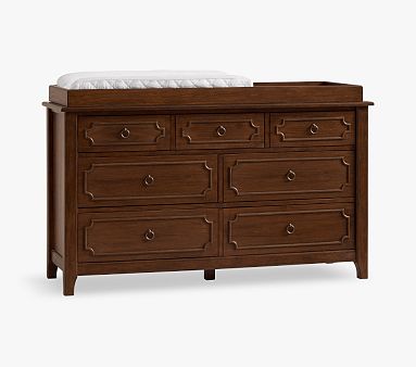 Ava Regency 7-Drawer Dresser & Topper