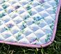 Pastel Stripe Floral All Weather Playmat