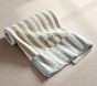 Plush Knit Tonal Stripe Baby Blanket