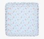 Hill House Home Floral Ruffle Oversized Organic Muslin Baby Blanket